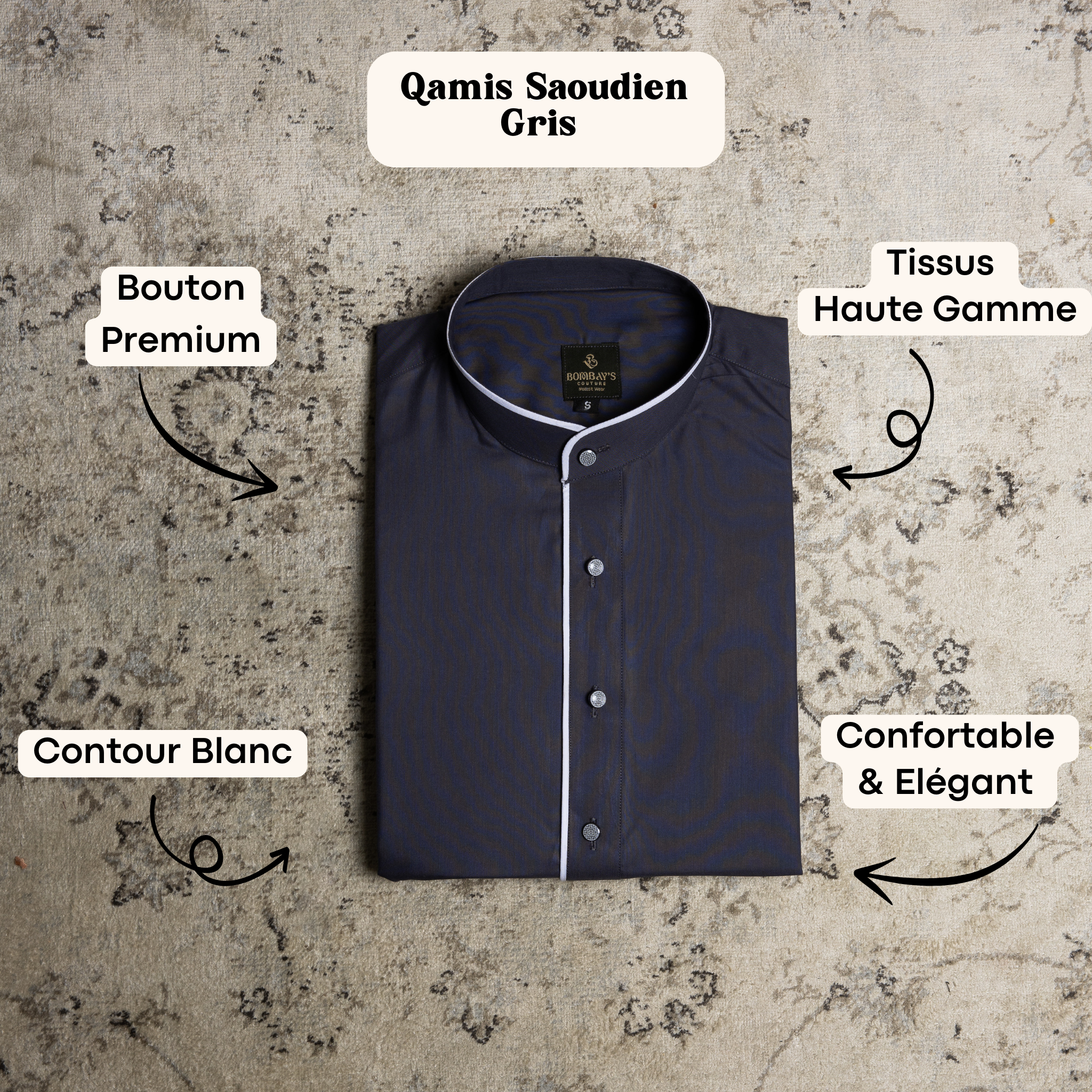 Qamis Saoudien - PURE