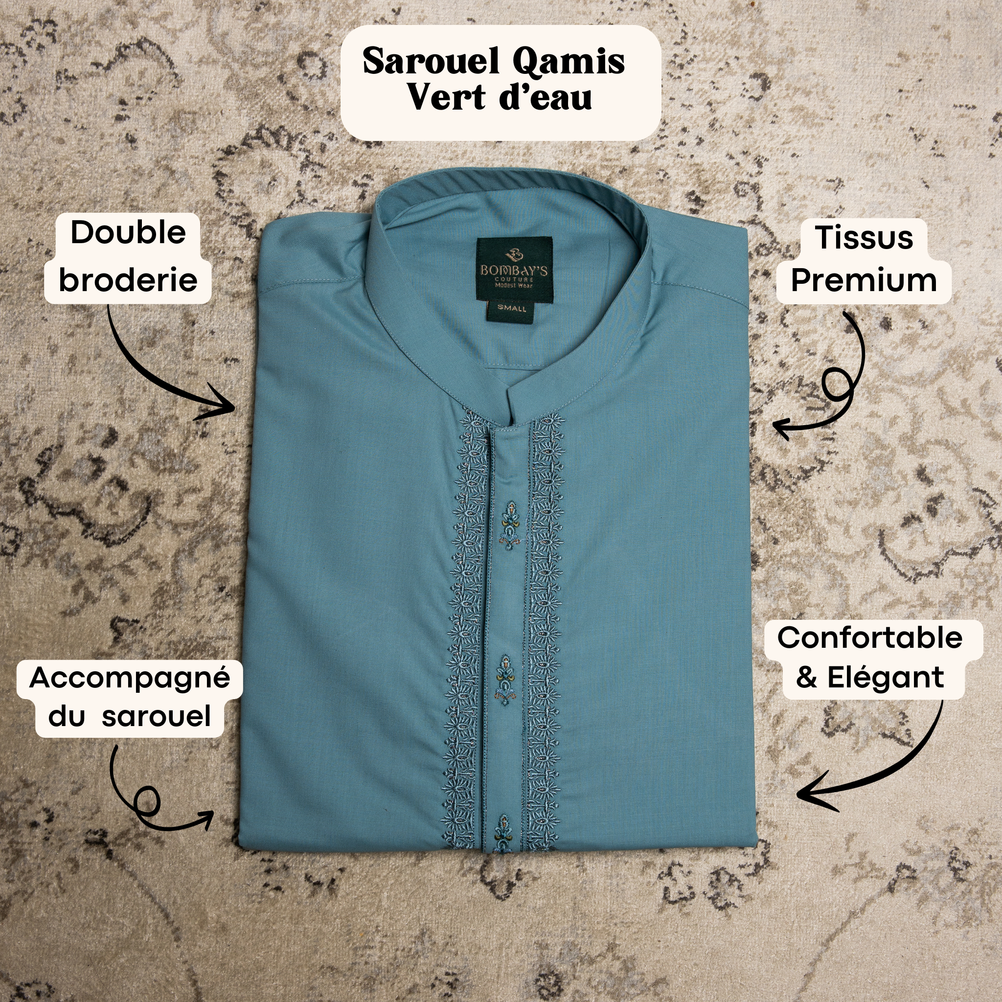 Sarouel Qamis Enfants - HERITAGE