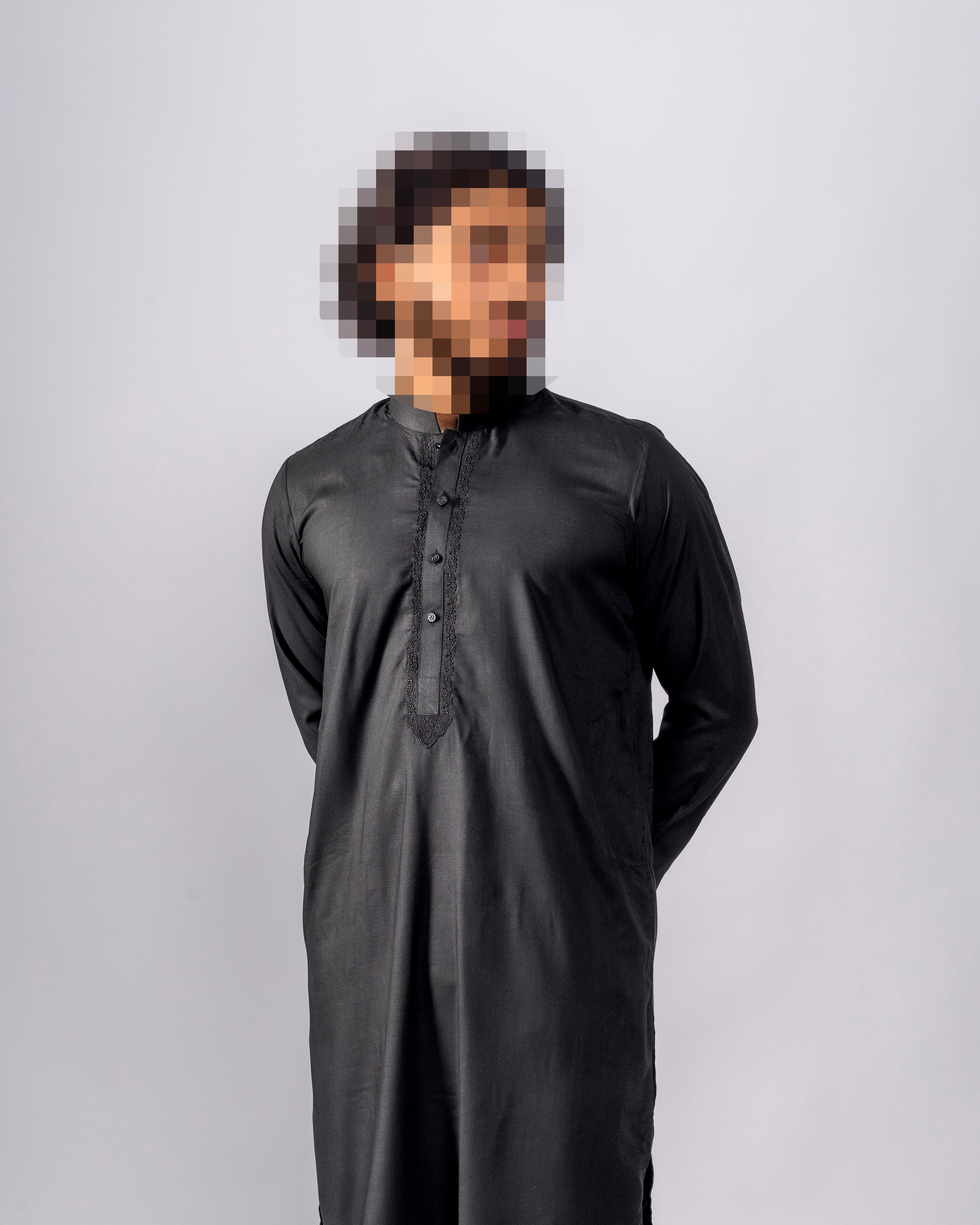 Harem Qamis Full Black