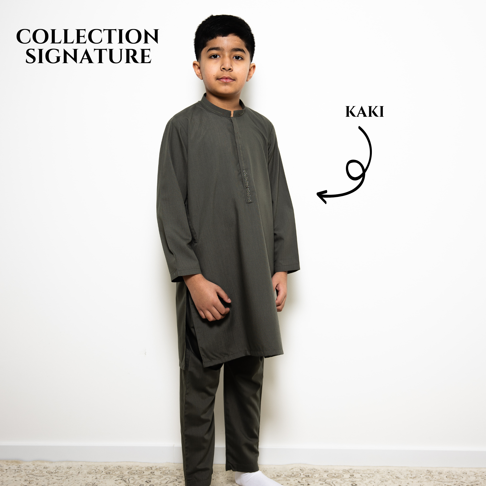 Sarouel Qamis Enfants - SIGNATURE